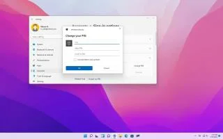 Cách thay đổi mật khẩu mã PIN trên Windows 11