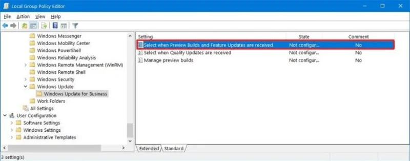 How to prevent version 20H2 from installing on Windows 10