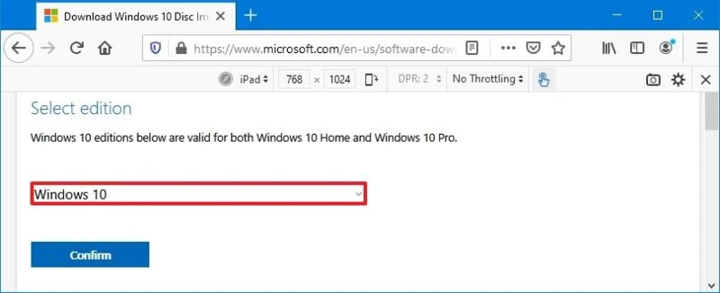 Windows 10 21H1 ISO file direct download without Media Creation Tool