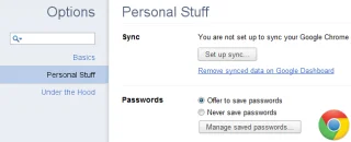 Взгляд на новый интерфейс настроек Google Chrome