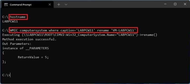 How to change PC name on Windows 11