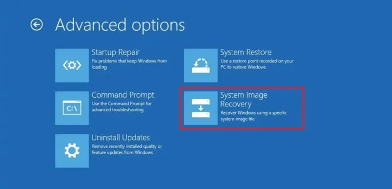 How to create system image backup on Windows 10