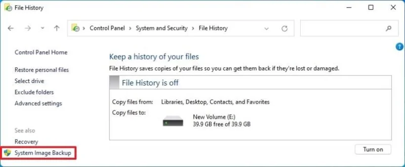 How to backup Windows 11 to external USB drive