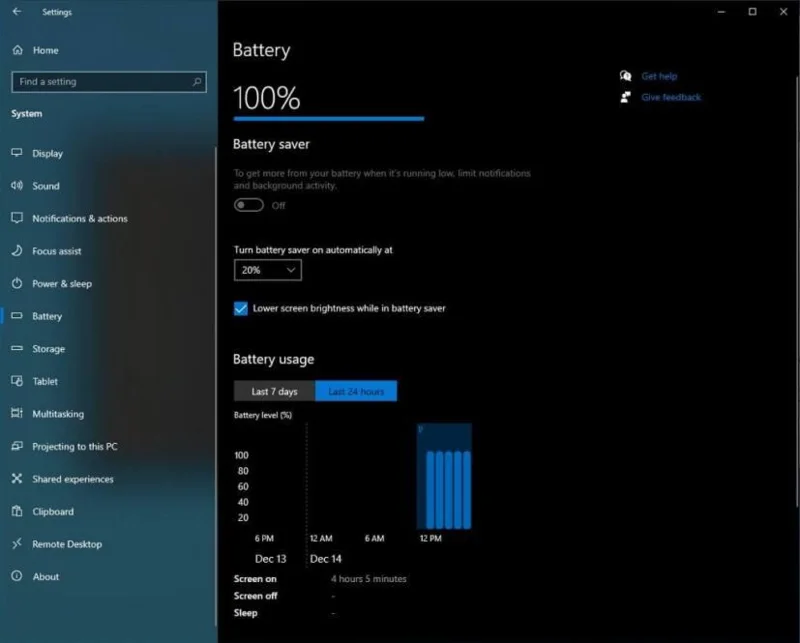 WINDOWS 10 TO GET BATTERY GRAPH, CAMERA SETTINGS, MORE NEW FEATURES