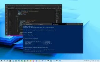 Как восстановить синий фон в PowerShell на терминале Windows