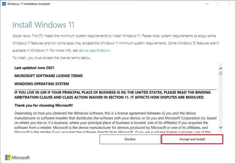 How to upgrade to Windows 11 with Installation Assistant