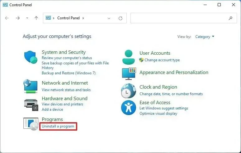 How to uninstall apps on Windows 11