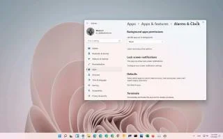 Как управлять фоновыми приложениями в Windows 11
