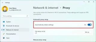 Как настроить прокси-сервер в Windows 11