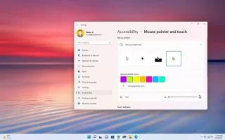 Cách thay đổi kích thước và màu sắc con trỏ chuột trên Windows 11