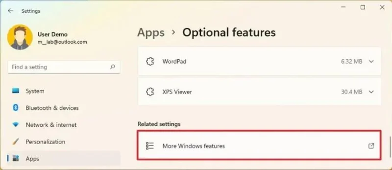 How to install ‘Optional Features’ on Windows 11