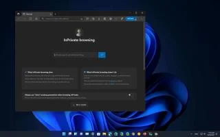Cách mở Microsoft Edge luôn ở chế độ InPrivate trên Windows 11