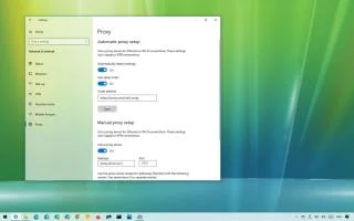 Windows 10da proxy sunucusu nasıl kurulur
