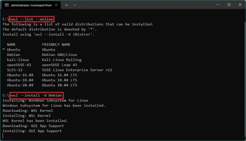 How to install WSL2 (Windows Subsystem for Linux 2) on Windows 10