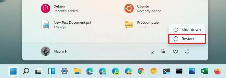 How to access Advanced Startup Options on Windows 11