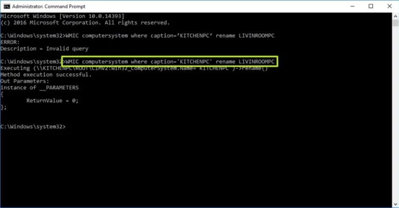 How to change PC name on Windows 10