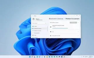 Windows 11de kablosuz yazıcı nasıl kurulur