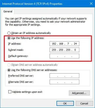 How to connect two computers directly with Ethernet cable on Windows 10