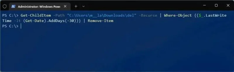 How to delete older files by date on Windows 11