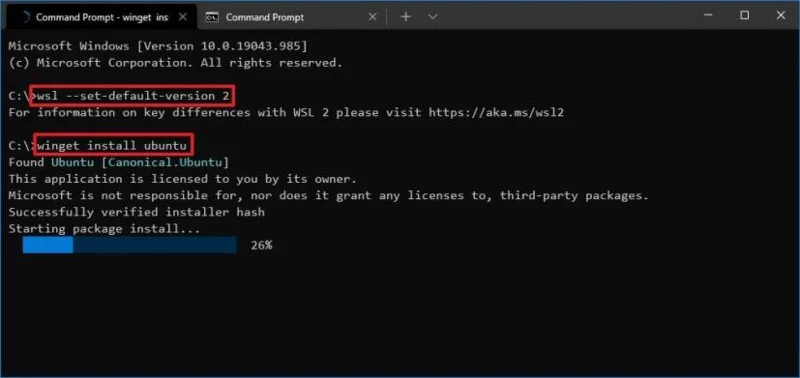 How to install Ubuntu on Windows 10