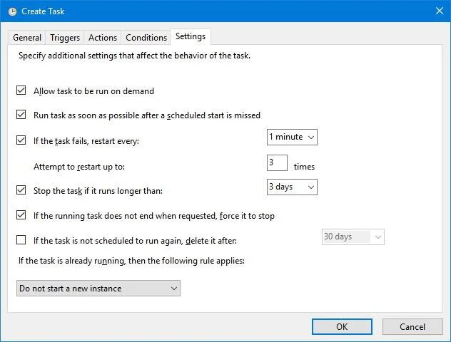 How to delete files older than X days automatically on Windows 10