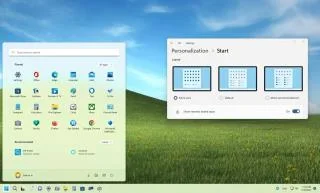 Cách thay đổi bố cục chân menu Start trên Windows 11