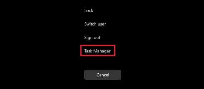 How to open Task Manager on Windows 11