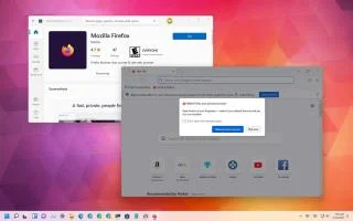 Windows 11 için Microsoft Mağazasında Mozilla Firefox