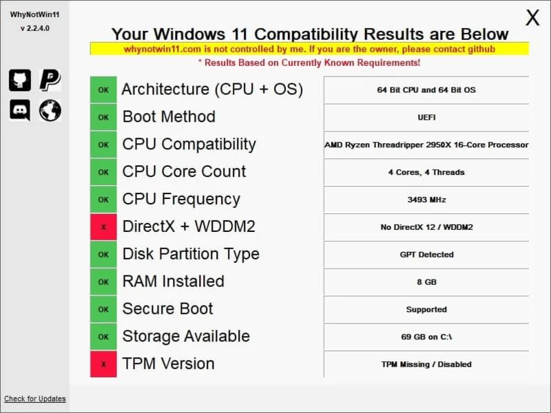 How to know why Windows 11 can’t run on your PC