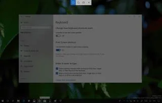 Windows 10da Snip & Sketch ile Print Screen tuşu ekran görüntüsüne nasıl ayarlanır