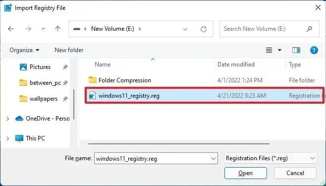 How to backup Registry on Windows 11