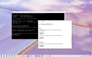 Windows 10da WSL2 Linux dağıtımı nasıl sıfırlanır