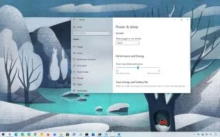 Cách giữ màn hình không tắt trên Windows 10