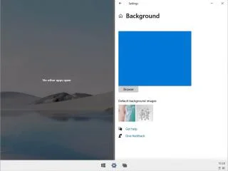 Как изменить фон рабочего стола в Windows 10X