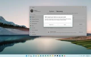 Как получить доступ к дополнительным параметрам запуска в Windows 11