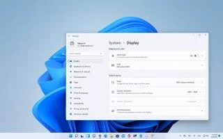 Как отключить адаптивное управление яркостью контента (CABC) в Windows 11