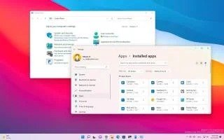 WINDOWS 11 ПРИБЛИЖАЕТСЯ К СНЯТИЮ ПАНЕЛИ УПРАВЛЕНИЯ