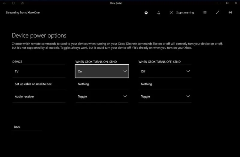 How to set up Xbox One to automatically turn on TV and audio receiver