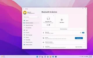 Windows 11de Bluetooth pil seviyesi nasıl kontrol edilir