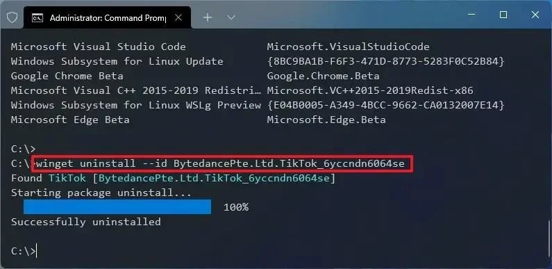 How to uninstall apps on Windows 11