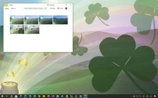 ТЕМА SHAMROCKS ДЛЯ WINDOWS 10 (СКАЧАТЬ)