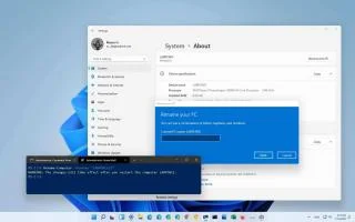 Windows 11de bilgisayar adı nasıl değiştirilir