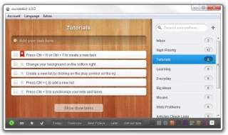 Wunderlist, элегантный и простой в использовании инструмент управления задачами