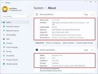 Windows 11de bilgisayar özellikleri nasıl kontrol edilir