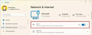 Cómo activar o desactivar la conexión medida en Windows 11