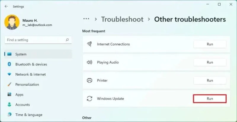 How to reset Windows Update on Windows 11