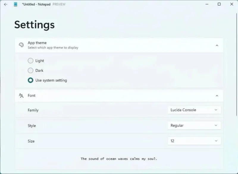 Windows 11 gets new Notepad with dark mode support