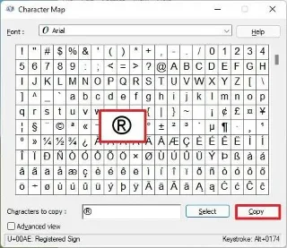 How to insert symbols on Windows 11