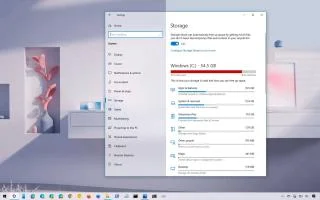КАК ПРОСМОТРЕТЬ, ЧТО ЗАНИМАЕТ МЕСТО НА ЖЕСТКОМ ДИСКЕ В WINDOWS 10