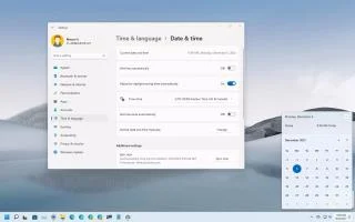 Как исправить синхронизацию часов в Windows 11